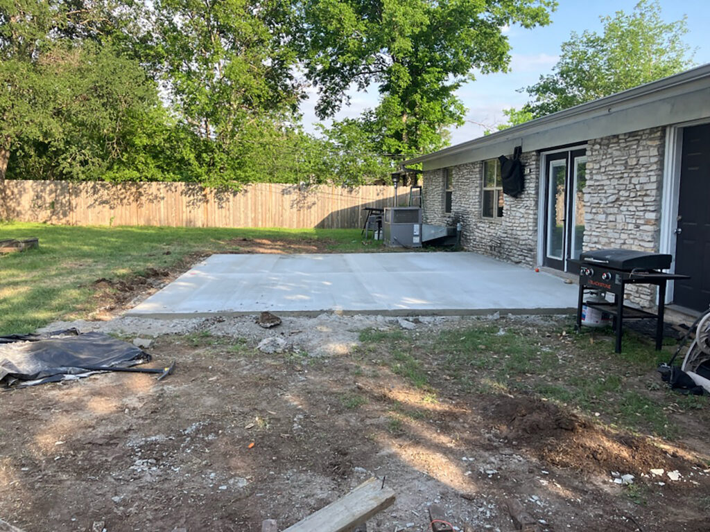 Patio Broomed Finish