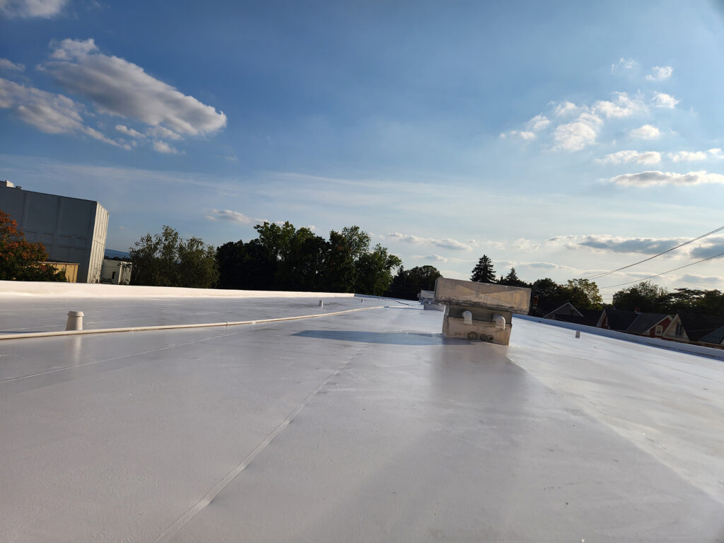 After pic of Commercial Roof